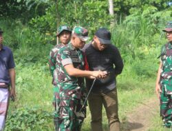Dansatgas TMMD Ke-124, Tinjau Progres Buka Jalan Baru di Jangkih Jawe