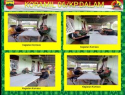 Cegah Kenakalan Remaja Sejak Dini, Babinsa Komsos Dengan Pemuda wilayah Binaan