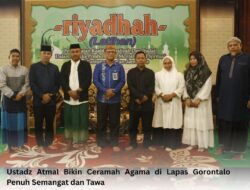 Ustadz Atmal Bikin Ceramah Agama di Lapas Gorontalo Penuh Semangat dan Tawa
