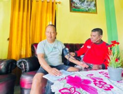 Pastikan Kondisi Sehat, Keslap TMMD cek Kesehatan Satgas TMMD ke 124 Kodim 1502/Masohi