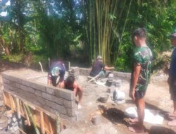 Dua Pekan Dibangun Satgas, Jembatan Penghubung di Desa Bagu Rampung Dikerjakan