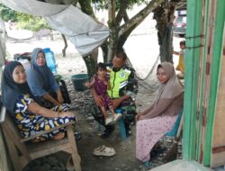 Komunikasi sosial Babinsa di wilayah Binaan membahas Kamtibmas di lingkungan desa