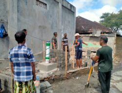 Satgas TMMD Ke-124 Kodim 1620/Loteng Percepat Pembuatan Sumur Bor di Lima Lokasi