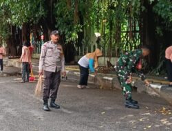 Babinsa Koramil 1405-01/Ujung Datang, Tumpukan Sampah Hilang Semua Dari Bahu Jalan