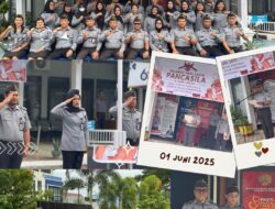 Plh Kepala Bapas Palu Pimpin Upacara Hari Lahir Pancasila 2025