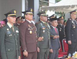 Dandim 1404/Pinrang Hadiri Upacara Hari Lahir Pancasila di Kantor Bupati Pinrang
