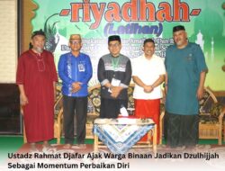 Ustadz Rahmat Djafar Ajak Warga Binaan Jadikan Dzulhijjah Sebagai Momentum Perbaikan Diri