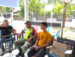 Komunikasi sosial Babinsa Dengan Warga Dan Pantau Wilayah Desa Binaan