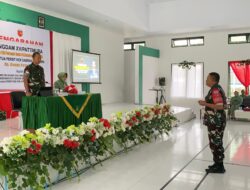 Personil PNS, dan Persit KCK Cab. XXV Kodim 1502/Masohi terima Pengarahan Pangdam XV/Pattimura