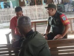 Serma Ramadhan Nil Perkuat Binaan Teritorial Lewat Komsos di Desa Pulo Geulumpang