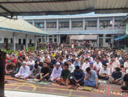 Rayakan Hari Raya Kurban, Rutan Palu Gelar Salat Idul Adha Berjamaah