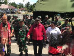 Kunjungan Kerja Pangdam XVIII/Kasuari ke Kodim 1809/Maybrat