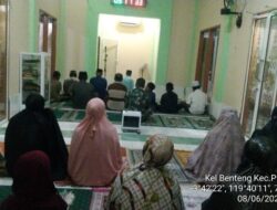Babinsa Kodim 1404/Pinrang Jalin Silaturahmi Melalui Shalat Shubuh Berjemaah