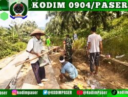 Kepedulian Babinsa Desa Sekuan Makmur Kepada Wilayah Binaannya