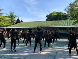 Jaga Kebugaran Tubuh, Personil Kodim 0308/Pariaman Laksanakan Jalan Santai