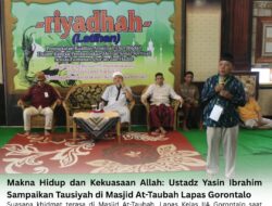 Makna Hidup dan Kekuasaan Allah: Ustadz Yasin Ibrahim Sampaikan Tausiyah di Masjid At-Taubah Lapas Gorontalo