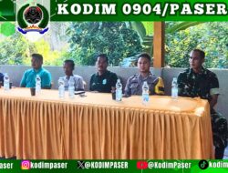 Babinsa Desa Makmur Dukung Turnamen Bola Voli Antar Desa