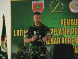 Danrem 141/Tp Resmi Buka Latihan Kadertih Pencak Silat Militer (PSM) Tersebar Korem 141/Toddopuli TA 2025