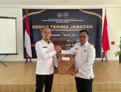Suasana Haru Warnai Pisah Sambut Kepala Rutan Palu