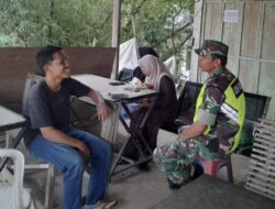 Pastikan Keamanan Wilayah, Babinsa Geumpang Gencarkan Komsos di Desa Binaan
