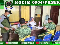 Koramil 0904-07/Mkm Lakukan Deteksi Dini Penyakit Tidak Menular
