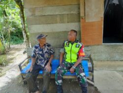 Bangun Kedekatan, Babinsa Geumpang Sambangi Warga desa Binaan