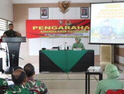 Beri Jam Komandan,Dandim 0907/Trk Ingatkan Jaga Keharmonisan Keluarga