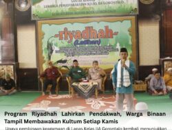 Program Riyadhah Lahirkan Pendakwah, Warga Binaan Tampil Membawakan Kultum Setiap Kamis