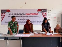 Turut Serta Dalam Kegiatan Penyerahan Bantuan Dana Pendidikan