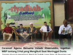Ceramah Agama Bersama Ustadz Khaeruddin, Ingatkan WBP tentang 3 Hal yang Mengikuti Saat Meninggal Dunia