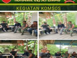 Terus Jaga Hubungan Baik, Babinsa Koramil 02/Sungai Limau Melaksanakan Komsos Dengan Warga Binaan