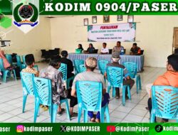 Babinsa Desa Padang Jaya Hadiri Kegiatan Penyaluran BLT-DD
