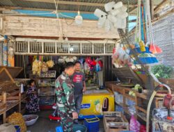 Melalui Komsos, Dekatkan Babinsa Dengan Pedagang Kelontong