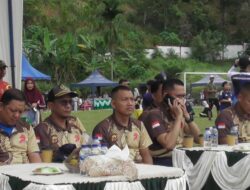 Meriahkan HUT Bhayangkara ke-79, Dandim 0107/Aceh Selatan Bersama Personel dan Keluarga Besar Ikuti Jalan Sehat