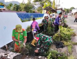 Karya Bakti TNI, Bersih-Bersih Lingkungan Demi Kesehatan Masyarakat