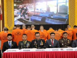 Dandim 0107/Aceh Selatan Hadiri Pers Rilis Pengungkapan Kasus 100 Hari Kerja Kapolres Aceh Selatan