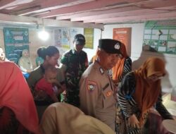 Peran Aktif Babinsa Koramil 1405-01/Ujung Dampingi Posyandu di Wilayah Binaan