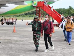 Pastikan Kesiapsiagaan,Personel TNI Di Tarakan Gelar Latihan Penanggulangan Ancaman Bom Didalam Pesawat