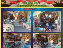Babinsa Koramil 07/Pauh Kambar Laksanakan Komsos dengan Warga di Nagari Kuraitaji