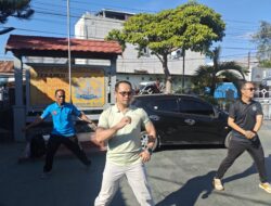 Bangun Semangat dan Kekompakan, Pegawai Rutan Palu Laksanakan Senam Pagi Bersama