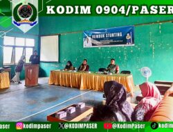 Koramil 0904-07/Mkm Dukung Penuh Penurunan Angka Stunting