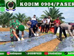 Pasi Ops Ikuti Giat Penanam Bibit dan Penyebaran Benih Ikan di SAE