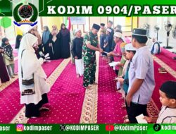 Babinsa Desa Muser Ikuti Kegiatan Penyerahan Bantuan Sosial