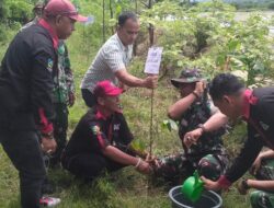 Danramil 06/Kluet Utara Hadiri Penanaman Pohon di Bantaran Sungai Kluet, Peringati Hari Lingkungan Hidup dan Hari Degradasi Lahan Sedunia