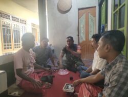 Optimalkan Komsos, Babinsa Anjangsana Kerumah Warga Binaan