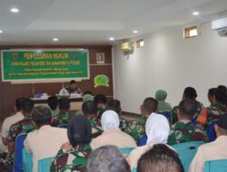 Prajurit, PNS Serta Persit Kodim 1405/Parepare Terima Penyuluhan Dan Pemahaman Tentang Hukum Dari Kakumrem 141/TP