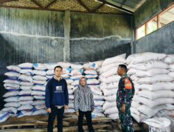 Cegah Kelangkaan, Babinsa Bersama PPL Lakukan Pengecekan Pupuk Subsisidi di Montong Gamang