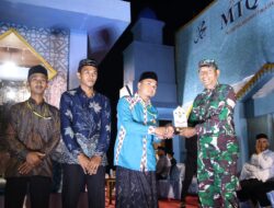Danramil 12/Labuhanhaji Timur Hadiri Penutupan MTQ ke-36 Tingkat Kabupaten Aceh Selatan