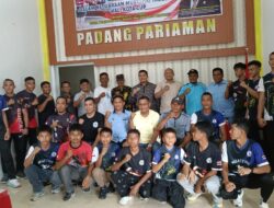 Dandim 0308/Pariaman Hadiri Pelepasan Atlet Muaythai di Kab. Padang Pariaman