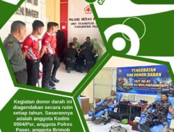 Kodim 0904/Paser Laksanakan Aksi Sosial Kemanusiaan